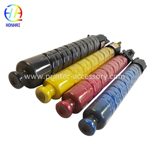 Compatible New High-Yield Toner Cartridge Set for Ricoh MPC305 with OEM Code 842079-842082