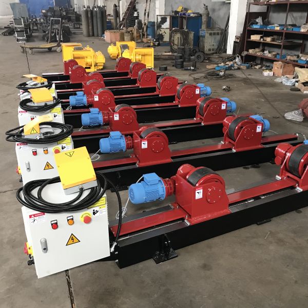 20T Pipe Weding Rotator Lead Screw Welding Turning Rolls For Oil Tank/Wind Tower Welding