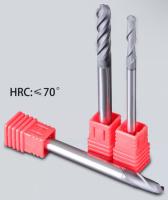 Cortador de fresado CNC revestido con diamantes, cortador de bolas de carburo, cortador de corte de herramientas