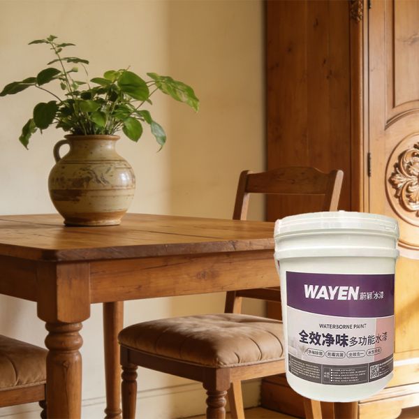 Sample Support Wholesale Wooden Furniture Refurbishment Primer Economical Practical Water-based Simulated Wood Grain Paint