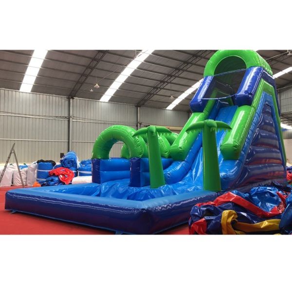 5*11*6m Inflatable Water Slide Bouncer Combo with Pool and Ladder