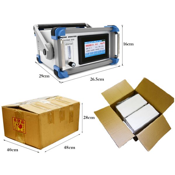 0-300G/NM3 O3 Analyzer 0-1000PPM Portable Ozone Analyzer Ultraviolet