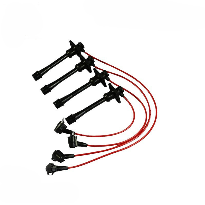 Automotive accessories are suitable for the ignition wires of Toyota 8A vehicles, model 90919-22327, including high-voltage distributor wires and spark plugs.