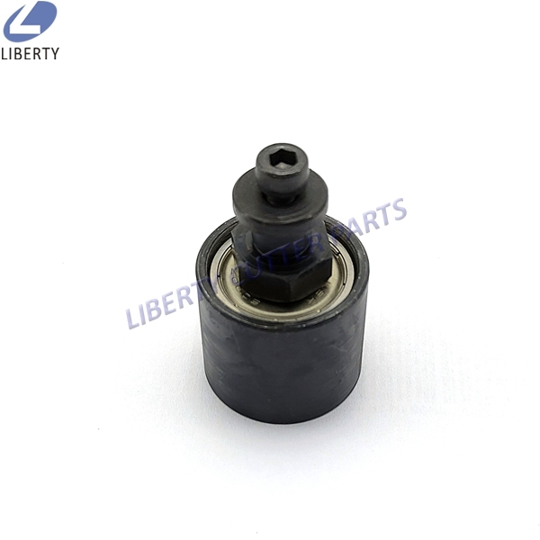 Vector IX6 Cutter Spare Parts No. 123925 Tensioner Roller Black color