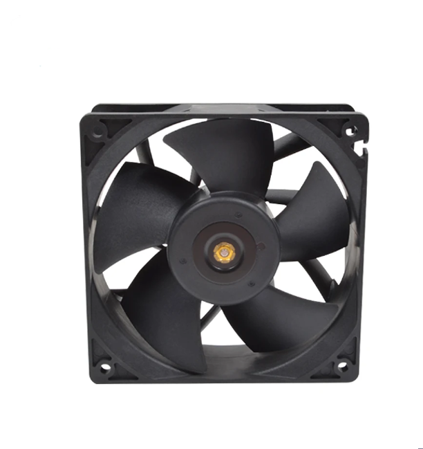 12038 DC Cooling Fan 120x120x38mm High CFM Dual Ball Bearing Axial Fan for Server Cabinet Inverter Mining Equipment