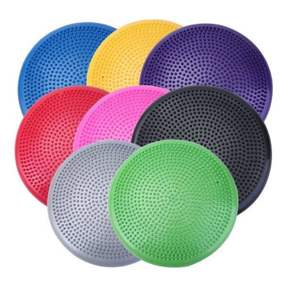 Gym fitness PVC Exercise 33cm yoga pilates massage Stability Balance cushion Ball