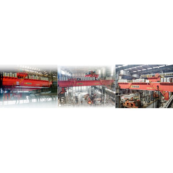 5t~320t Cast Steel Wheel Metal Foundry Qdy Bridge Crane 10 Ton