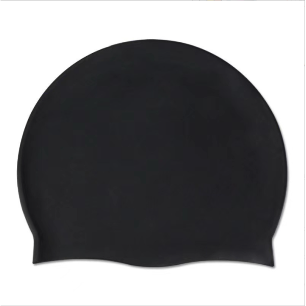 Professional Silicone Swimming Cap with Colored Silkscreen Printing and Moulding Service