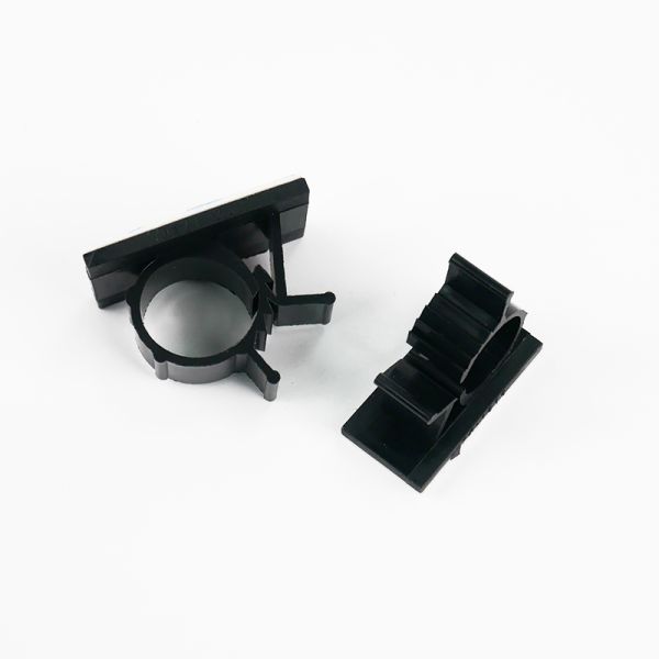 OEM Cable Clamps Plastic Clamp Cable Clips Steel Nail Line Card Square Round Plastic Wire Rope Clip Plastic Tent Shock Cord Hook