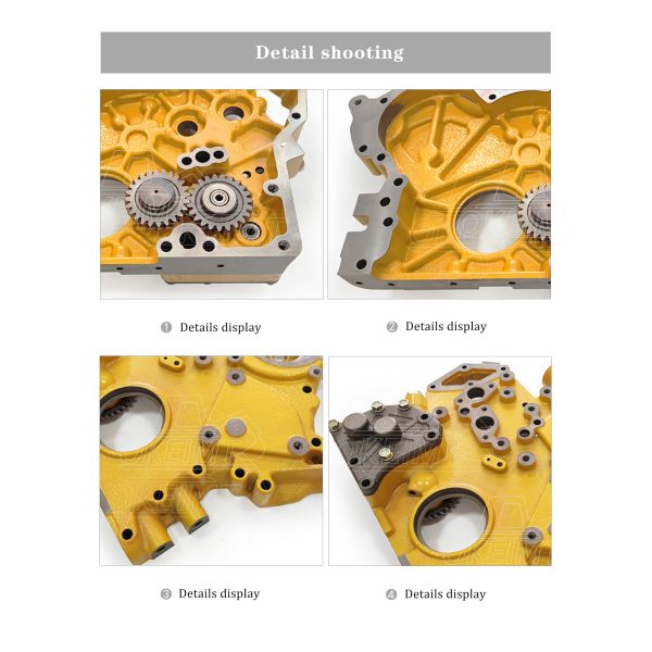 Высокий масляный насос CATE давления E320C без внутреннего охладителя 34335-23010 178-6539