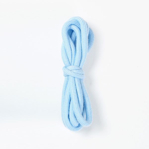 Синий коричневый 6 мм плетеный хлопковый шнур для шнурков для одежды