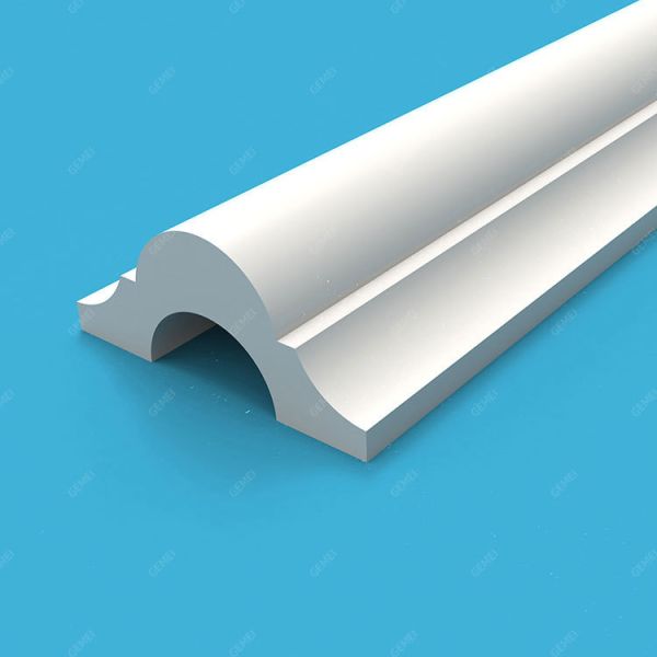 GD-85008 40mm Good Quality Heat-Insulated Paintable Urethane Polymer Flat Moulding