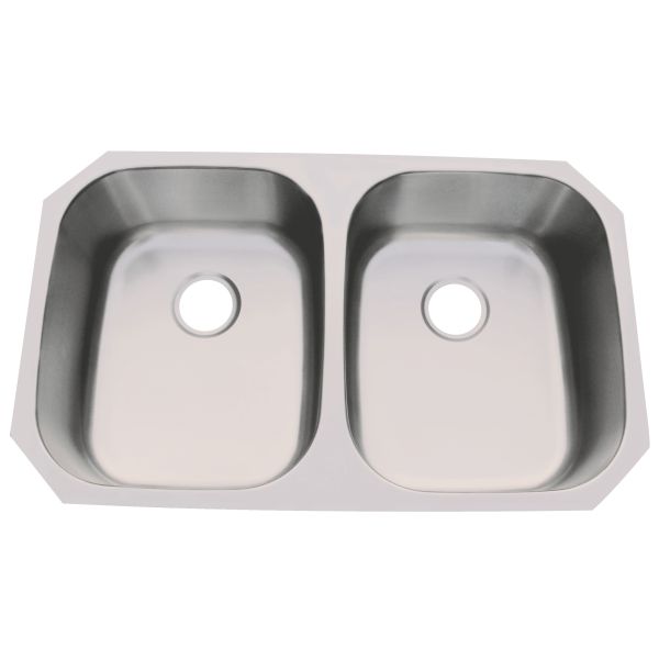 34 кухонная раковина нержавеющей стали датчика Ундермоунт 16 шара дюйма 50/50 двойных