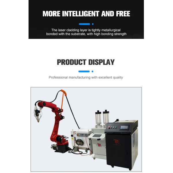 6KW High-Speed CNC Laser Cladding Machine for Shaft Repair & Chrome Plating Replacement, 90% Powder Efficiency