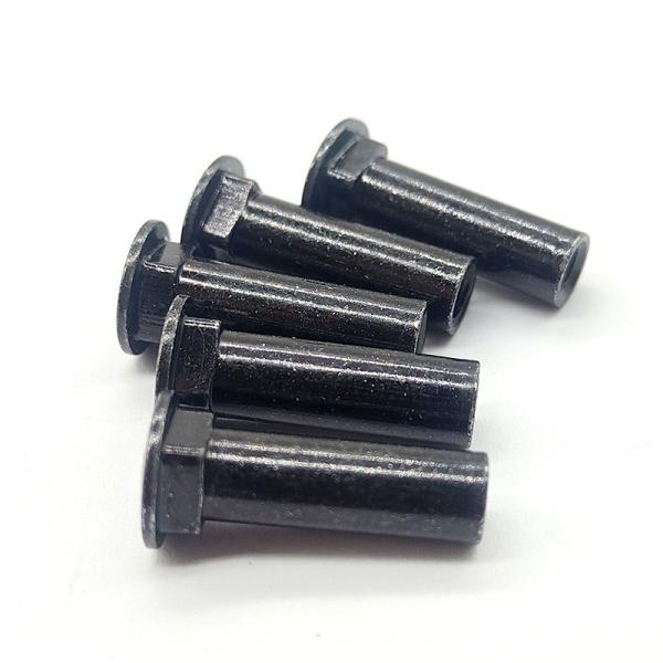 Anodized Surface Metal Fabrication Parts 0.01mm Tolerance Stainless Steel Hollow Rivets