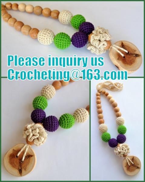 Rainbow nursing necklace, Nursing necklTeething necklace, Breastfeeding Necklace for Mom, Teething toy, Nursing necklace