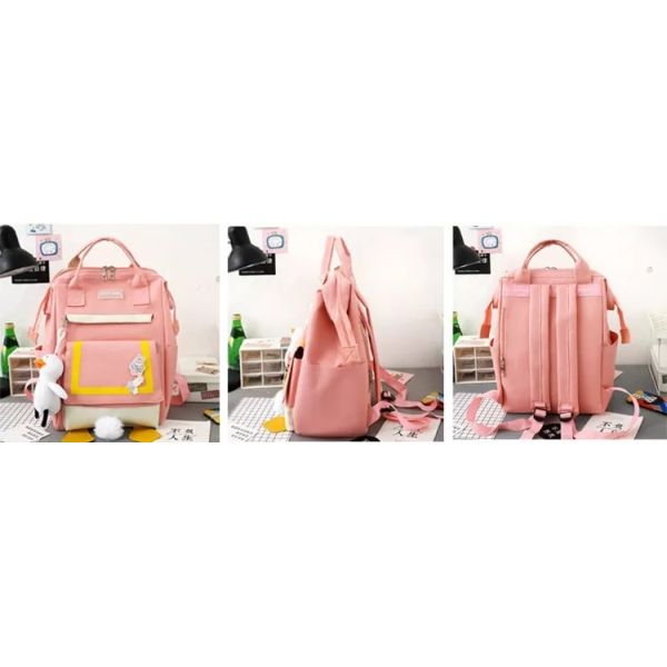 0.65 Inch Handbags Backpack Sets  Outdoor Travelling 4 Piece Backpack Set Ladies