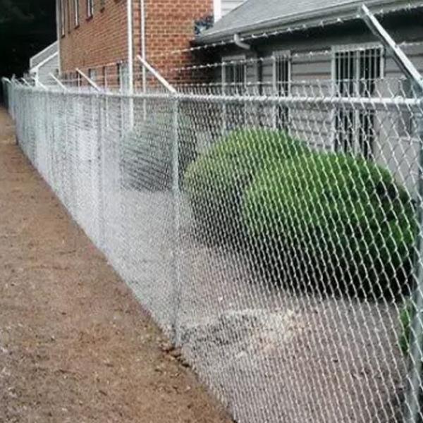 11 Gauge Temporary PVC Coated Chain Link Fence for Construction