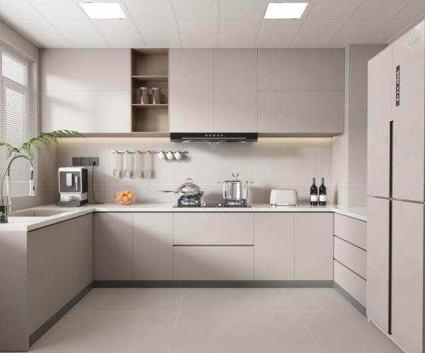 Plywood Particle Board Modern Kitchen Island With Drawers And Cabinets / Rta Island Cabinets