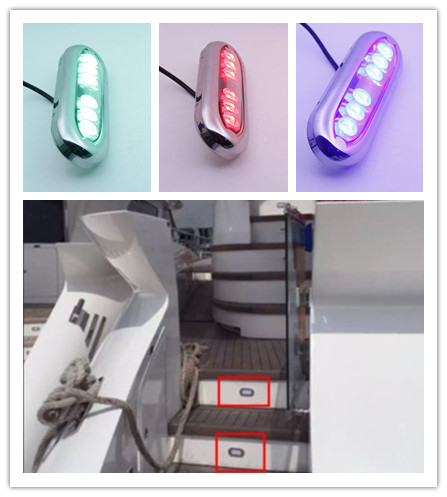 Учтивость света шлюпки СИД ИП68 продолговатой нержавеющей стали водоустойчивая/РВ освещает