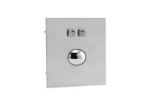 Control de cursor del Trackball de la industria del soporte del panel de delante con los pernos prisioneros roscados