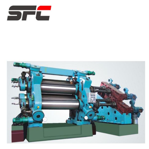 Factory Direct Supply Four Roller Calender with Chilled Cast Iron Rollers, Adjustable Roll Spacing, and Temperature Control