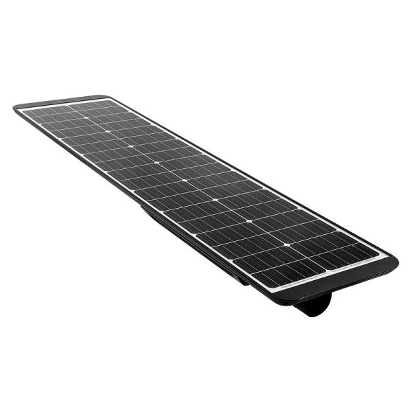 80W 100W High Power Lens LED Luminaire IP65 Solar Street Light All In one
