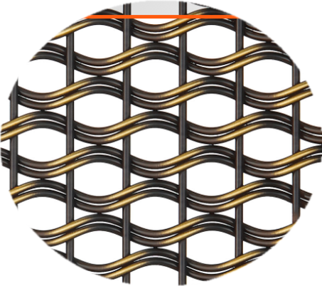 Malla de alambre decorativa plateada antigüedad de la forma del agujero de los pescados usada para el panel del infill de la fachada