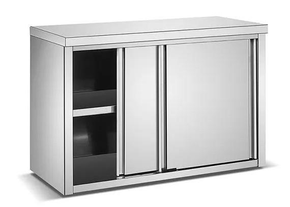 Sliding 1.5m Hanging Kitchen Cabinets With Glass Door