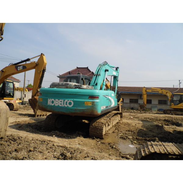 Used KOBELCO SK250 Excavator For Sale 25-Ton Class Low Hours Well-Maintained Long Reach Cab AC Ready To Work
