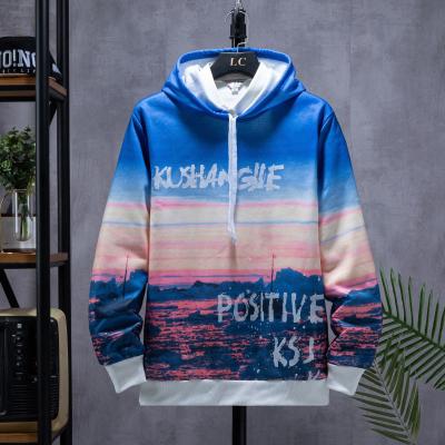Os homens da roupa afrouxam Hoodies para Autunm com roupa imprimindo encapuçado da forma
