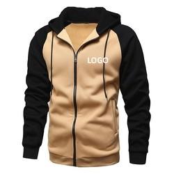ODM/OEM wholesale puls size men's hoodies full zip up custom print logo hoodie for man