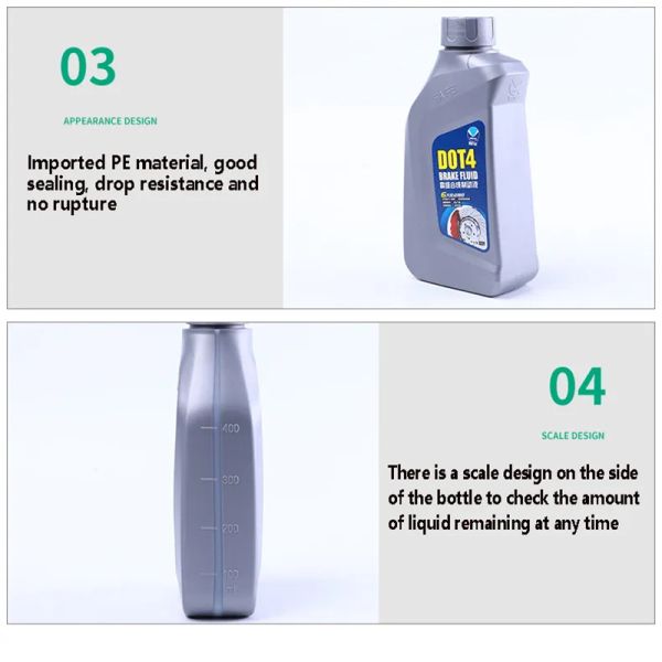 Stackable Plastic Engine Oil Bottle With Integrated Handle For Industrial Storage