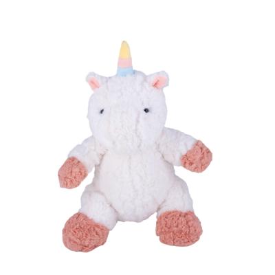 Faux Rabbit Fibers Big Eyes Unicorn Stuffed Animal Toys For Girls And Boys Gift