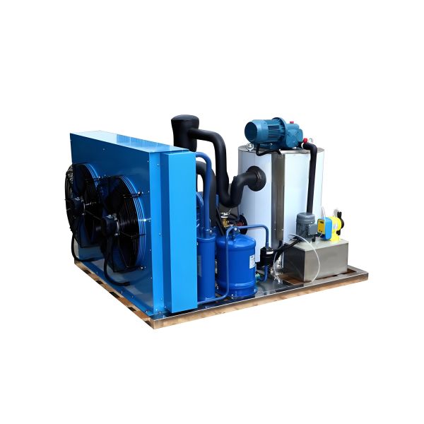 Máquina de fabricação de gelo de aço inoxidável industrial para fábricas de fabricação de gelo