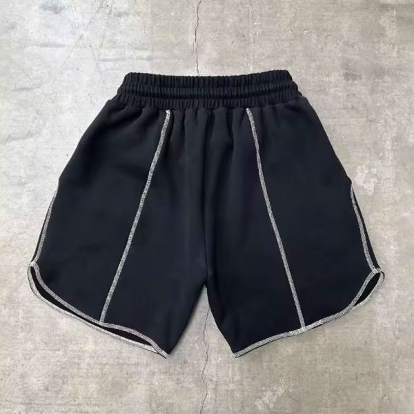 Custom Jogger Logo Gym Shorts High Quality Cotton Running Sports Pull Rope Sports Casual Hip Men's Shorts