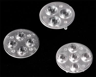 Lentilles à vis de 35/45/50/67 ou 92 mm pour les feux de signalisation, projecteurs, feux de chemin de fer et feux de piste