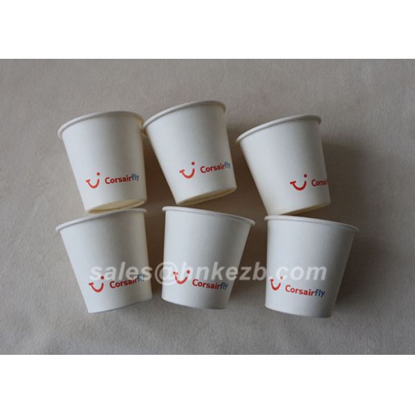 Single Wall Food grade Paper Cups for Cold Drinks / Juice 7oz