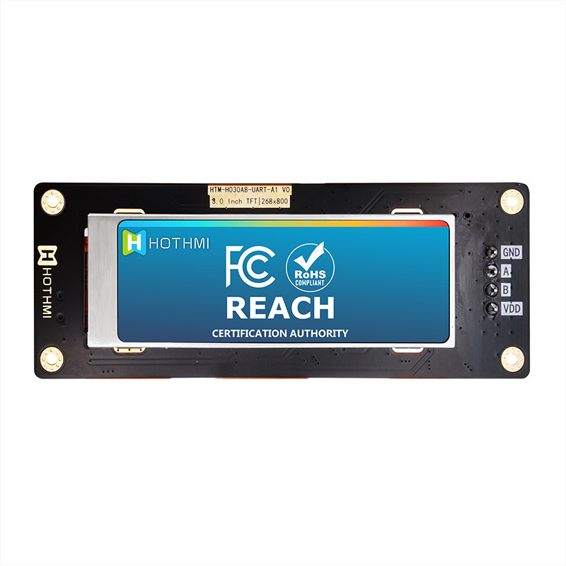 3,0 ПАНЕЛЬ МОДУЛЯ дисплея TFT UART TFT LCD 268x800 дюйма С ДОСКОЙ РЕГУЛЯТОРА LCD
