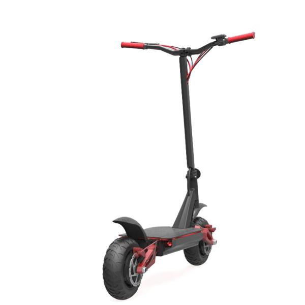 Brushless 2 wheel electric scooter 2000w 52v 20.8ah lithium battery with dual motor