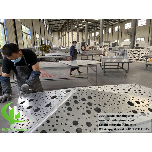 Лазерно резанные металлические экраны алюминиевые фасады для стенной облицовки садовый забор противоржавый водонепроницаемый