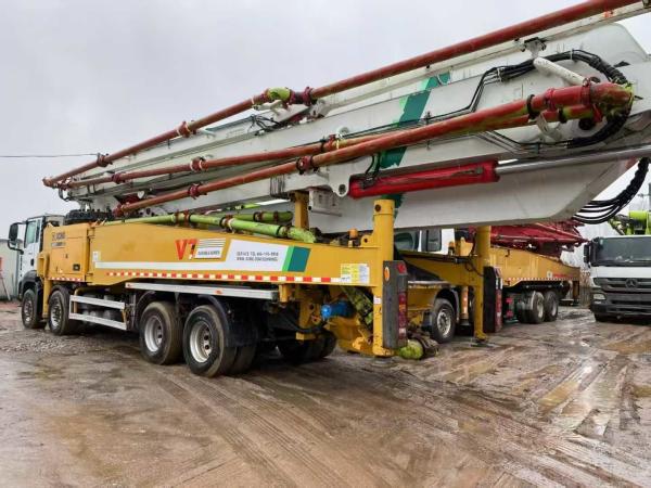 Used 2021 XCMG/Schwing 62m concrete pump truck for sale