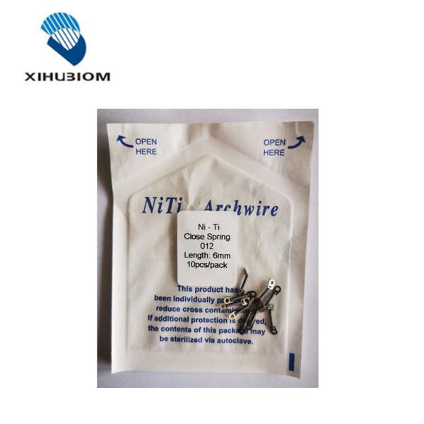 0.01 0.012 Medical Niti Closed Coil Spring In Orthodontics Dental Teeth Treatment