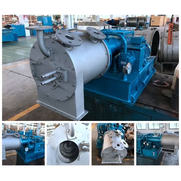 сепаратор крахмала еды 2 участков, Dewatering центробежка шабера