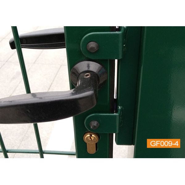 Pvc 40x40mm зеленый покрыл чугунные бортовые ворота