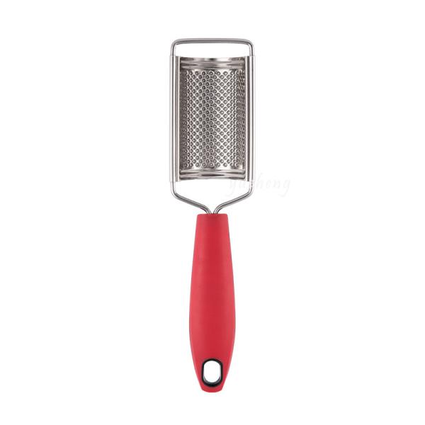 Premium Kitchen Gadget Set Stainless steel Utensils with Soft Touch Red Handles TPR for cooking Tag card
