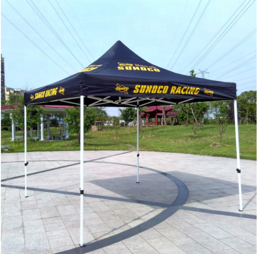 PA Coated Polyester Custom Printing Logo Aluminum Waterproof Toldo 3x3 Outdoor Tent
