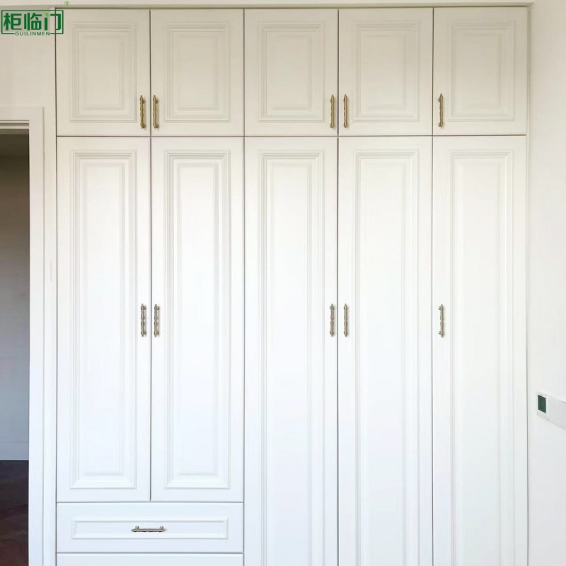 Fireproof Aluminum Dressing Cabinet Zero Formaldehyde Bedroom Wardrobe Cabinet