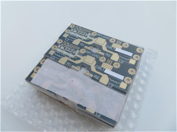 F4B PTFE High Frequency PCB 2oz Copper 0.8mm Thick With Immersion Gold for Low Noise Amplifiers