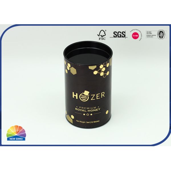 Коробки цилиндра картона крышки ржавчины трубки пакета еды анти- обращают УЛЬТРАФИОЛЕТОВОЕ